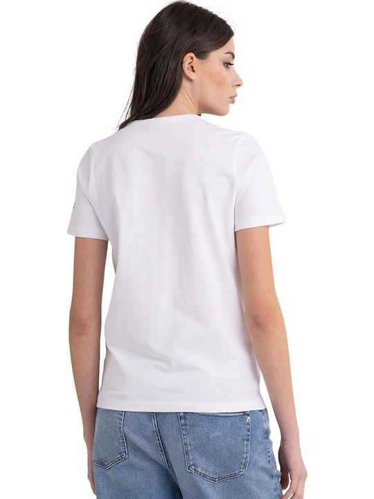 Damen T-Shirt Weiß
