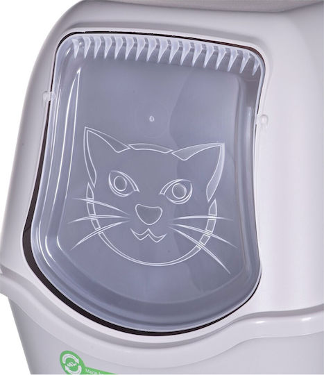 Rotho My Pet Bailey Cat Toilet Closed Beige L56 x W40 x H39cm