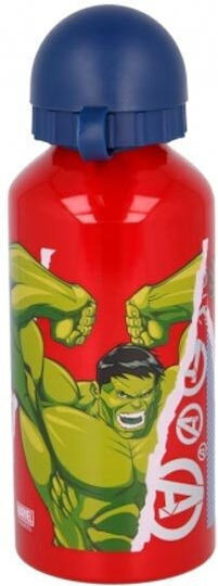Παιδικό Παγούρι Avengers Αλουμινίου Κόκκινο 400ml
