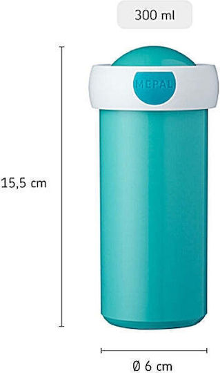 Mepal School Beaker Campus Animal Friend Παιδικό Παγούρι Πλαστικό Γαλάζιο 300ml