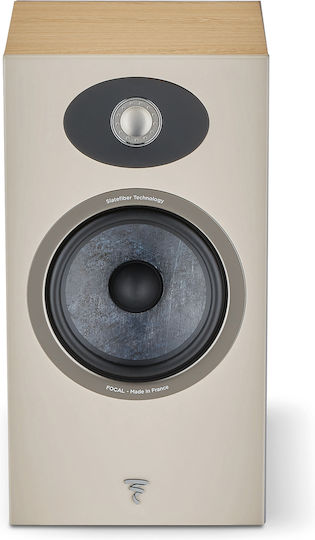 Focal Theva N1 Ζεύγος Ηχείων Hi-Fi Βιβλιοθήκης 100W 2 Δρόμων Π21.2xΒ26xΥ39εκ. Light Wood
