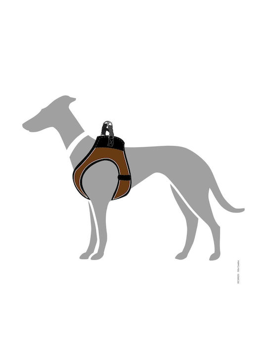 Hunter Dog Harness Vest Hilo Comfort Brown XX-Small 26-30cm S6103670