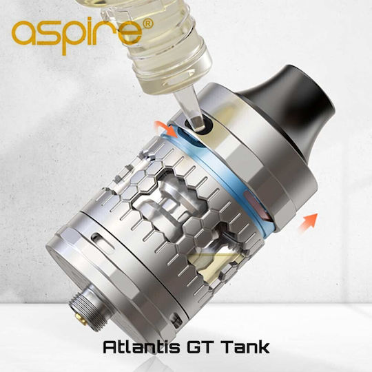 Aspire Atlantis GT RTA 2ml Stainless Steel