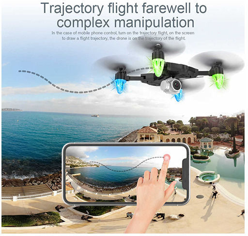 Zheng Fei Toys F69 Discovery 2 WiFi Drone FPV 2.4 GHz with 1080p Camera and Controller