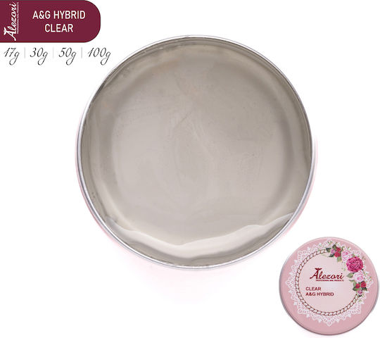 Alezori A&G Hybrid Acrygel Νυχιών CLEAR 100gr
