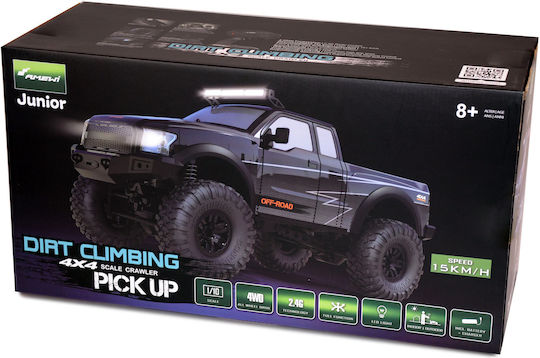 Amewi Dirt Pickup Crawler LiIon Ferngesteuertes Auto Raupenfahrzeug 4WD Schwarz