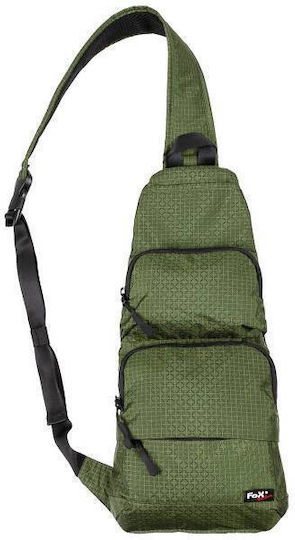 MFH Shoulder Bag Rip Stop Στρατιωτικό Τσαντάκι Ώμου Χακί