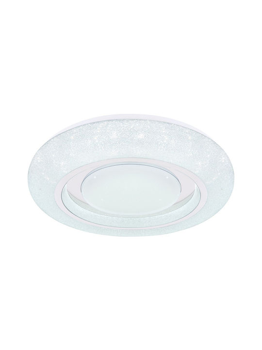 Globo Lighting Rada Modernă De plastic Plafonieră de tavan cu LED Integrat 38buc Alb