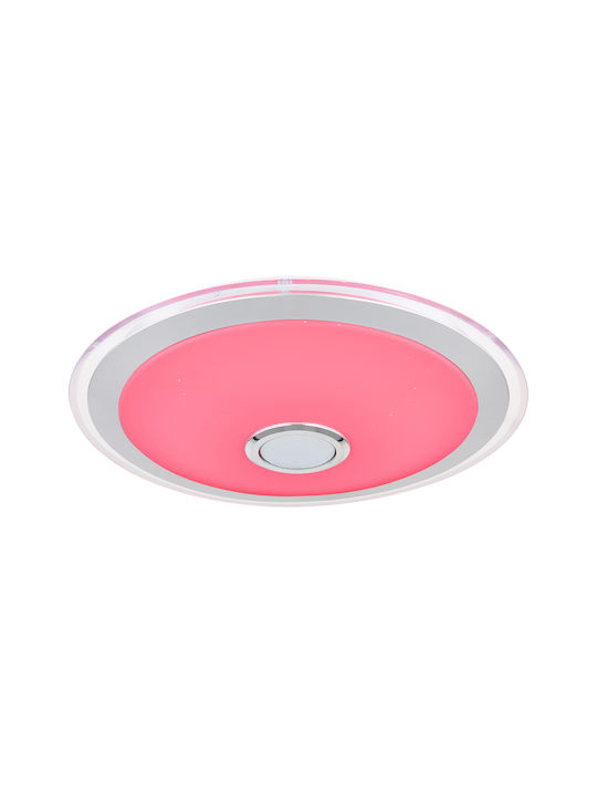 Globo Lighting Dunny Inteligent Plafonieră de Tavan 43buc Albă cu LED Integrat și Telecomandă