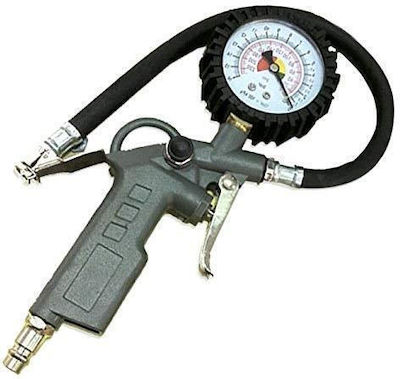 JBM Air Pressure Gauge with Tyre Inflator Pistol 51980