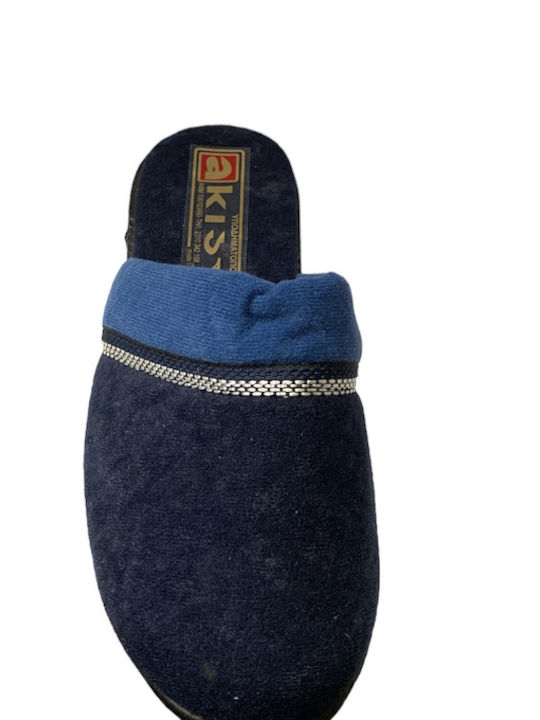 AKIS 248 BLUE VELVET SLIPPER