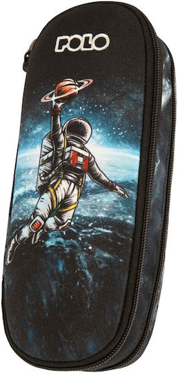 Polo Elite Basketball Astronaut Pencil Case with 2 Compartments
