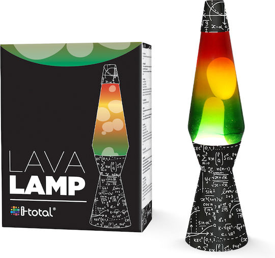 Total Gift Διακοσμητικό Φωτιστικό Math Lava Lamp 40εκ.