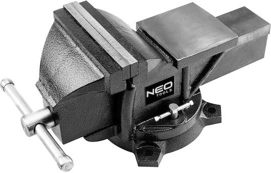 Neo Tools Rotating Countertop Vise Made of Cast Iron with Maximum Opening 150mm