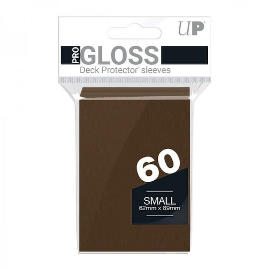 Ultra Pro Game Accessory Card Sleeves Small 60τμχ Brown 84028