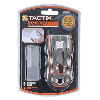 Tactix Scraper Tool with Handle Suitable for Windows