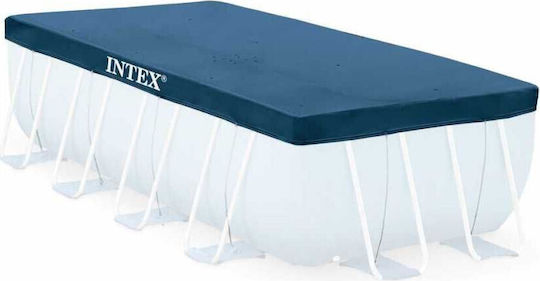 Intex Ultra Frame XTR Πισίνα 10lt με Μεταλλικό Σκελετό 975x488x132εκ. Γκρι