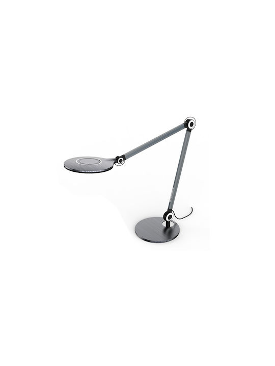 Globo Lighting Urias LED Office Lamp with Foldable Arm in Black Color
