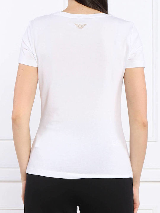 Emporio Armani Damen T-Shirt Weiß