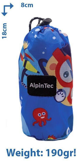 AlpinPro Kids Beach Towel Blue 120x70cm