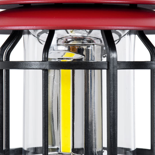 GloboStar Φανάρι Led Επαναφορτιζόμενο για Camping με Φακό 500lm 5W