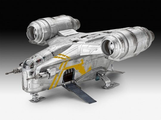Revell The Mandalorian: Razor Crest Figurină de Modelism 70 Piese la Scară 1:72 33.7x22.7x16.2cm.