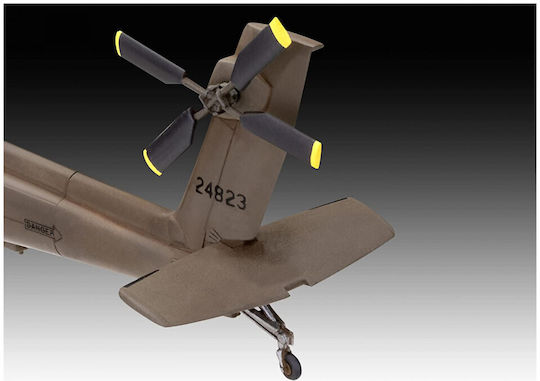 Revell Φιγούρα Μοντελισμού Ελικόπτερο AH-64A Apache 71 Κομματιών σε Κλίμακα 1:72 21x20.1εκ.