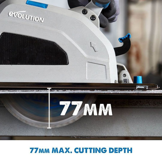 Evolution Circular Saw 1800W with Dust Extraction System