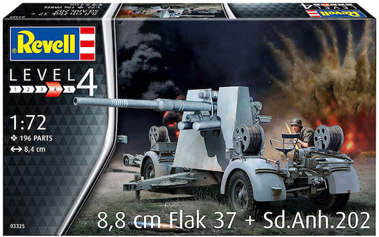 Revell Φιγούρα Μοντελισμού Τανκ Flak 37+SD.ANH.202 σε Κλίμακα 1:72
