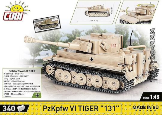 Cobi PzKpfw VI Tiger 131 1:48