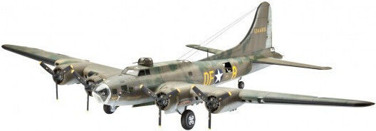 Revell B-17F Memphis Belle Modeling Figure Airplane Green in Scale 1:72