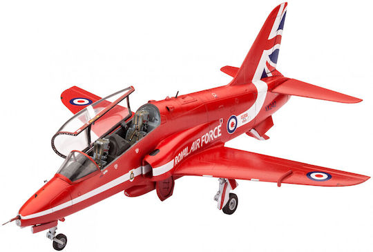 Revell BAe HAWK T.1 Red Arrows Фигура за Моделизъм Самолет Червена в Мащаб 1:72