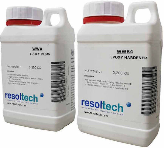 Resoltech WWA Двукомпонентна Смола Устойчива на UV Лъчи 1.4kg