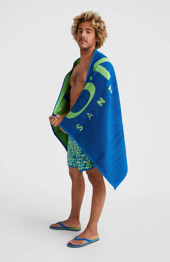 O'Neill Seawater Beach Towel Cotton Princess Blue 160x80cm.