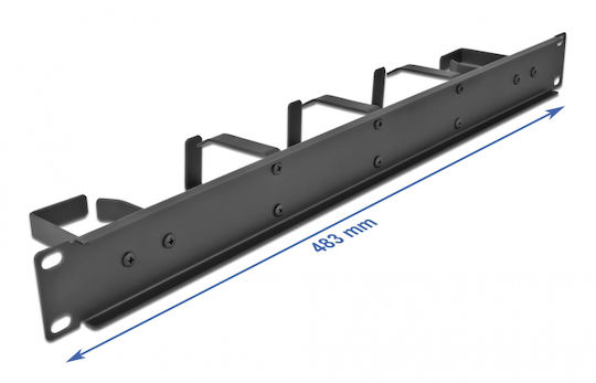 DeLock Kabelmanagement 19" 1U 66848 1Stück