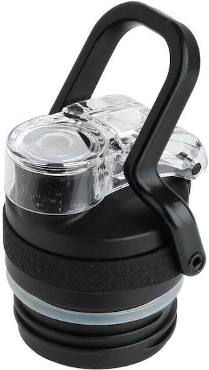 Ecolife Spare Lid for Thermos 550ml made of Plastic Black