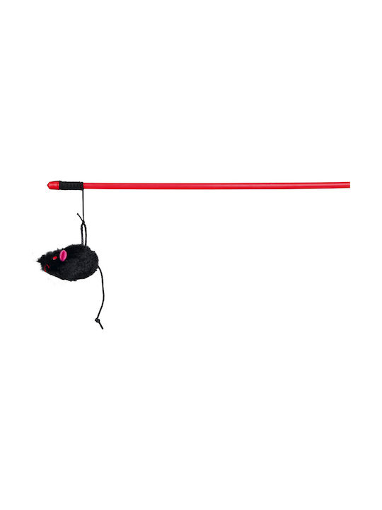 Trixie Rod Katzenspielzeug Stab Gelb Stab mit hängender gelber Maus 100cm