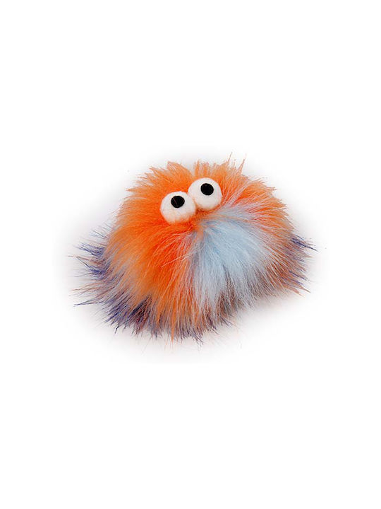 All For Paws Fluffer Ball Cat Toy with Catnip Orange 5x8x3.5cm AF2803