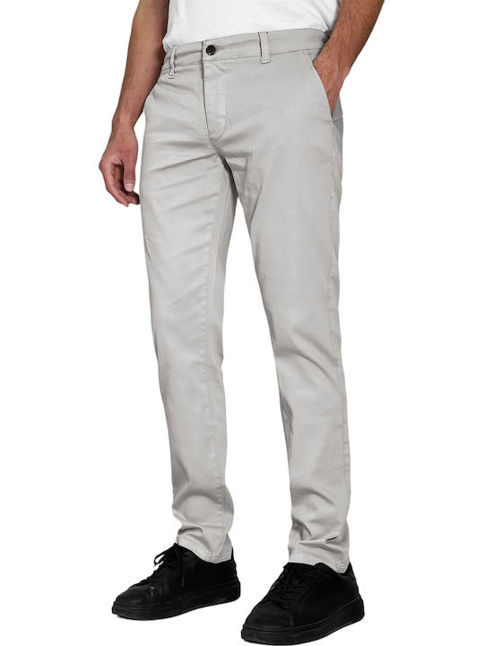 Trousers Chino Elastic Ice Beige