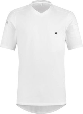 Le Nouveau Chef Ferre Chef Short Sleeve Polyester Blouse White