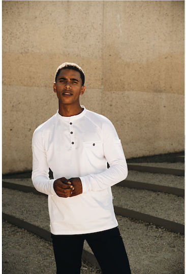 Le Nouveau Chef Coat Chef White with Long Sleeve Elias