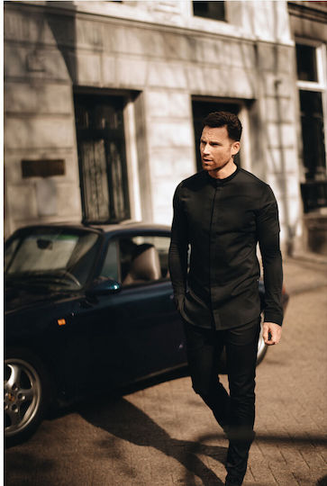 Le Nouveau Chef Coat Chef Black with Long Sleeve Julien