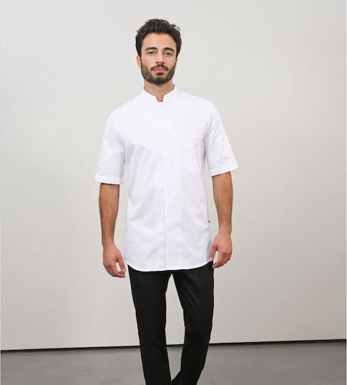 Le Nouveau Chef Coat Chef White with Short Sleeve Tygo