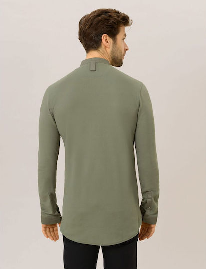 Le Nouveau Chef Mantel Koch Unisex Khaki mit Langärmelig Julien