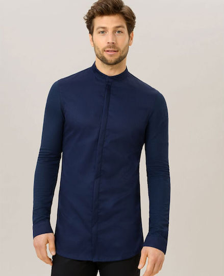 Le Nouveau Chef Coat Chef Blue with Long Sleeve Julien