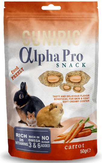 Cunipic Λιχουδιά για Κουνέλι με Καρότο Alpha Pro 50gr