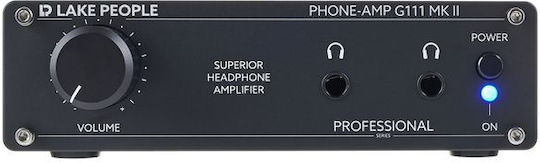 Lake People G111 MKII Desktop Analog Headphone Amplifier Single Channel with Jack 6.3mm