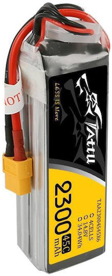 Tattu FPV Classic Μπαταρία Li-Po 14.8V 2300mAh 75C 4S XT60 για Τηλεκατευθυνόμενο 2τμχ