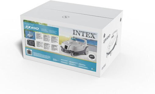 Intex ZX100 Pool Robotic Cleaner Suction for Bottom and Walls with 1.5L Filter