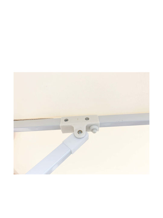 Professional Round Metal Ecru Parasol Φ2.2m